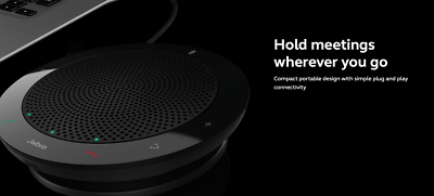 Jabra Speak 410 MS - Haut-Parleurs de Conférence USB