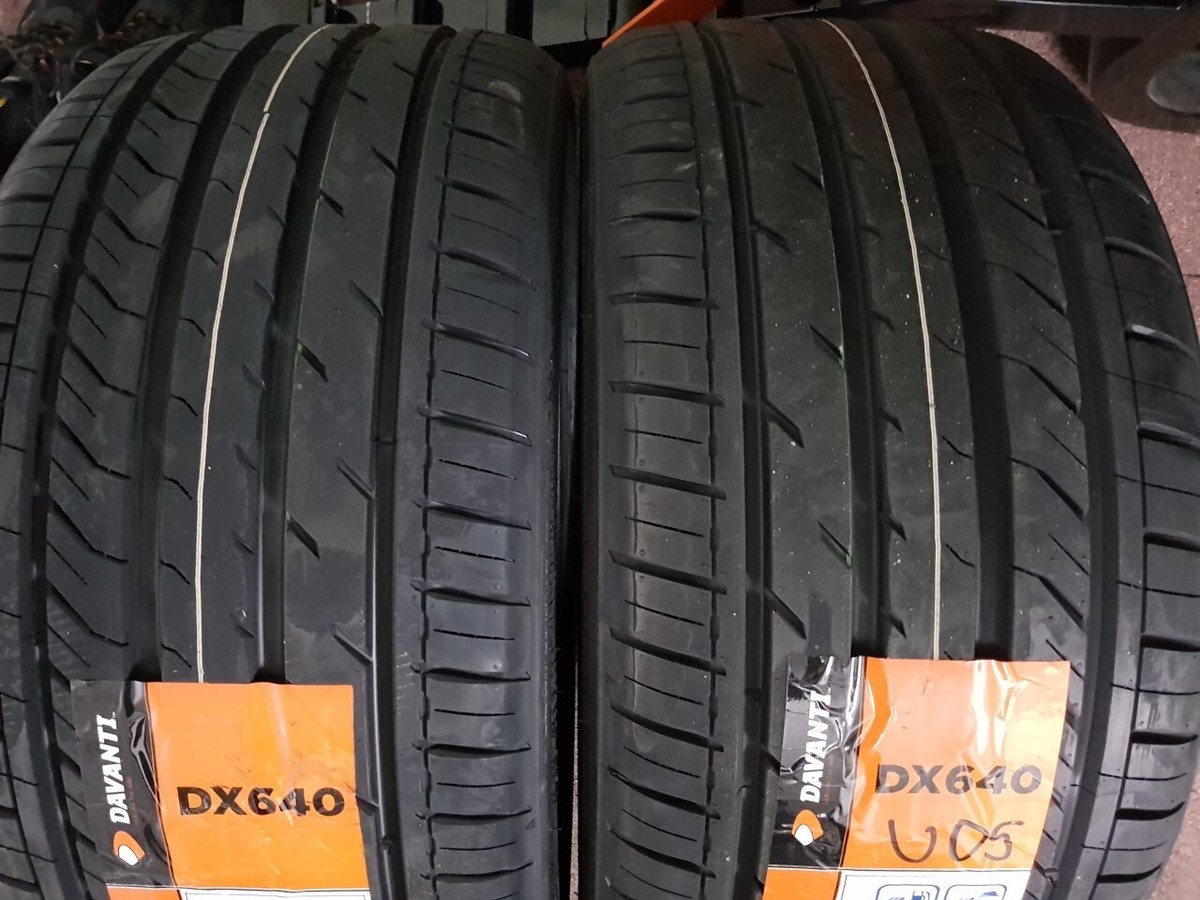 2X NEW DAVANTI DX640 255/30 ZR19 XL 91Y A1 UHP TYRES 255 30 19 