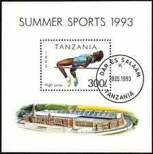 TANZANIA Briefmarke Block - +La-198