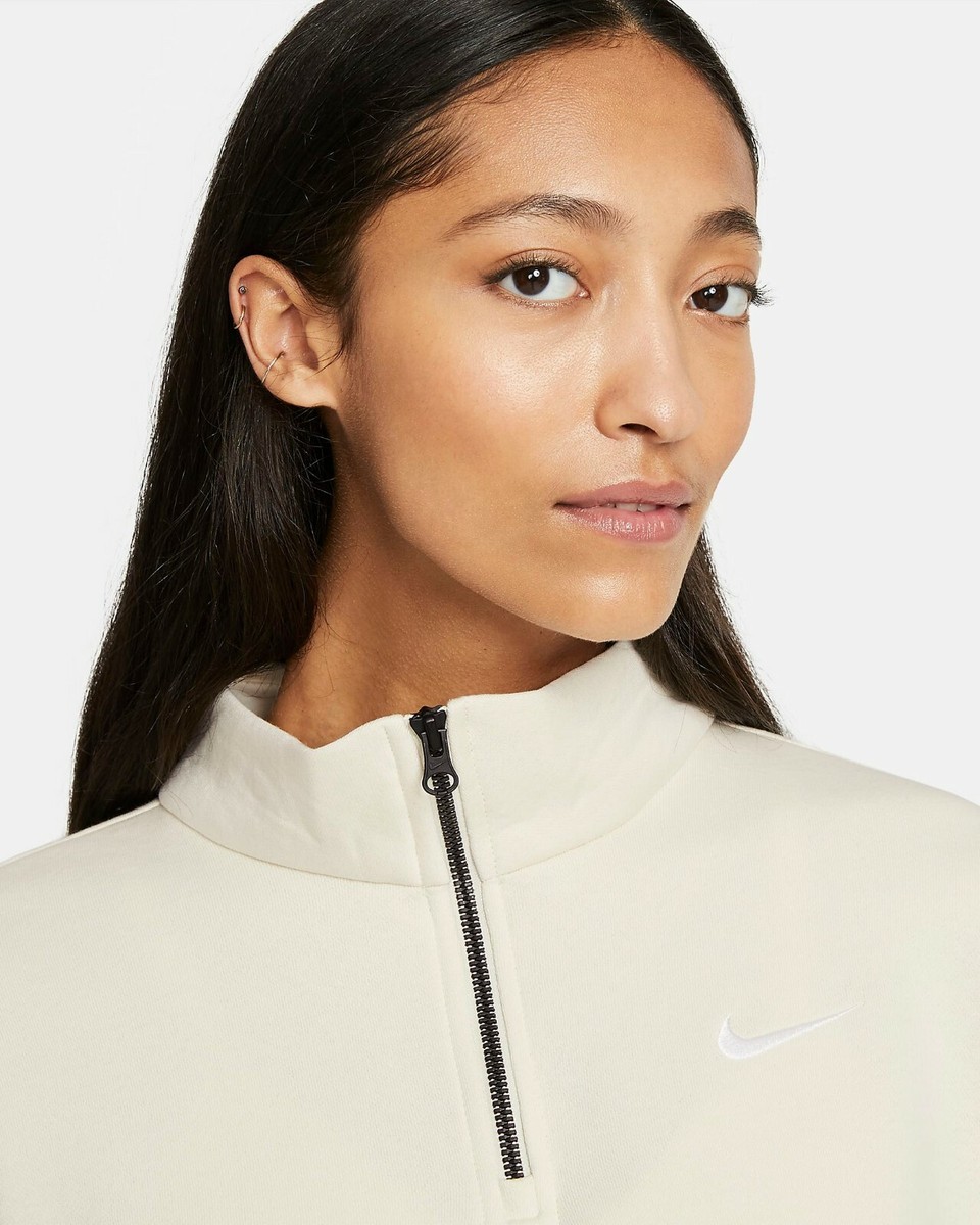 Womenu0026#039;s 1/4-Zip Fleece Nike Sportswear | eBay