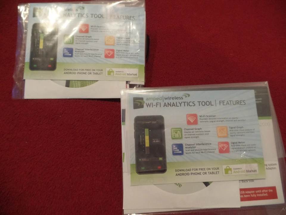 Amped Wireless UA2000 - Adaptador USB direccional de doble banda inalámbrico-N de alta potencia Foto 3 de 4