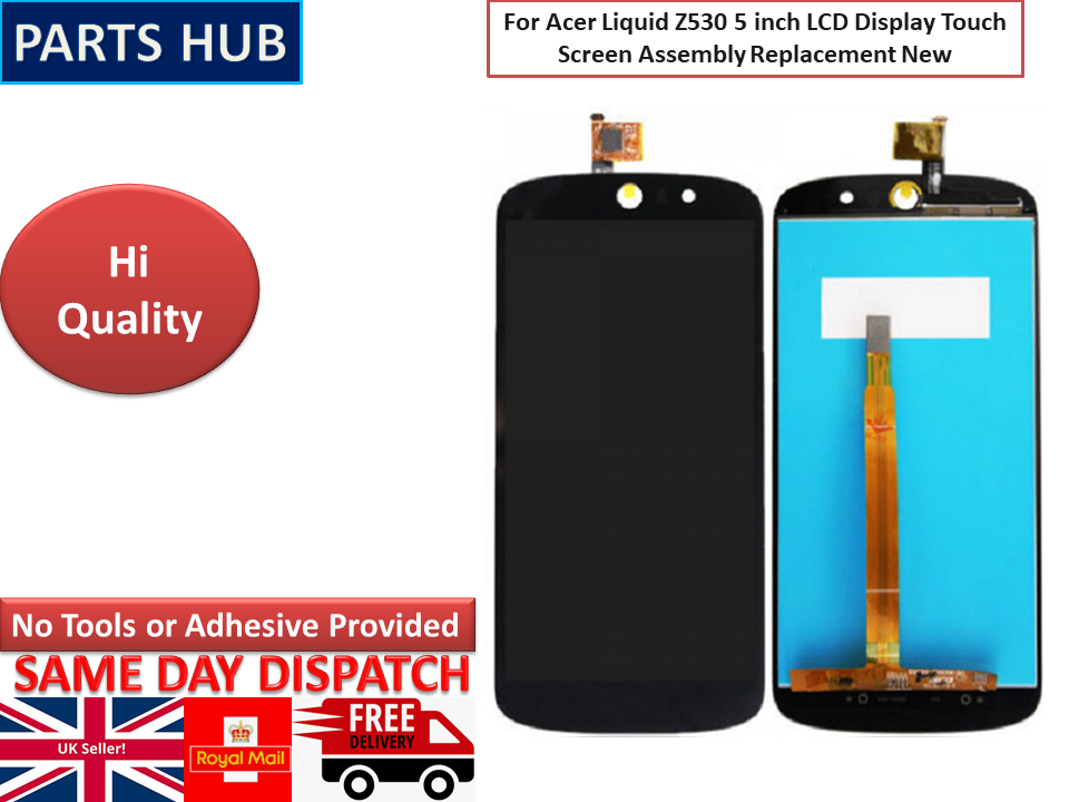 For Acer Liquid Z530 inch LCD Display Touch Screen Assembly