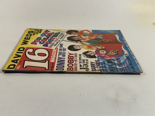 9/1971 16 MAGAZINE David Weds! Pop Out Color Poster J5 Susan Dey Bobby Donny - 第 3/3 張圖片
