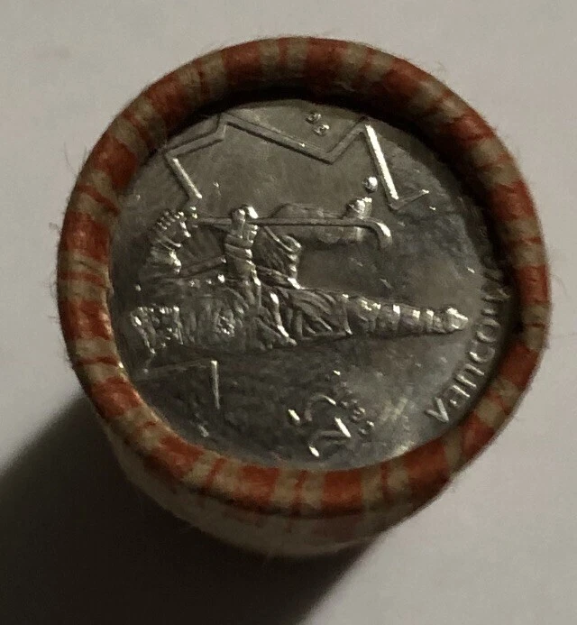 Canada 2007 25 cents Hockey Canadian Olympic Quarter Roll - Image 2 of 4