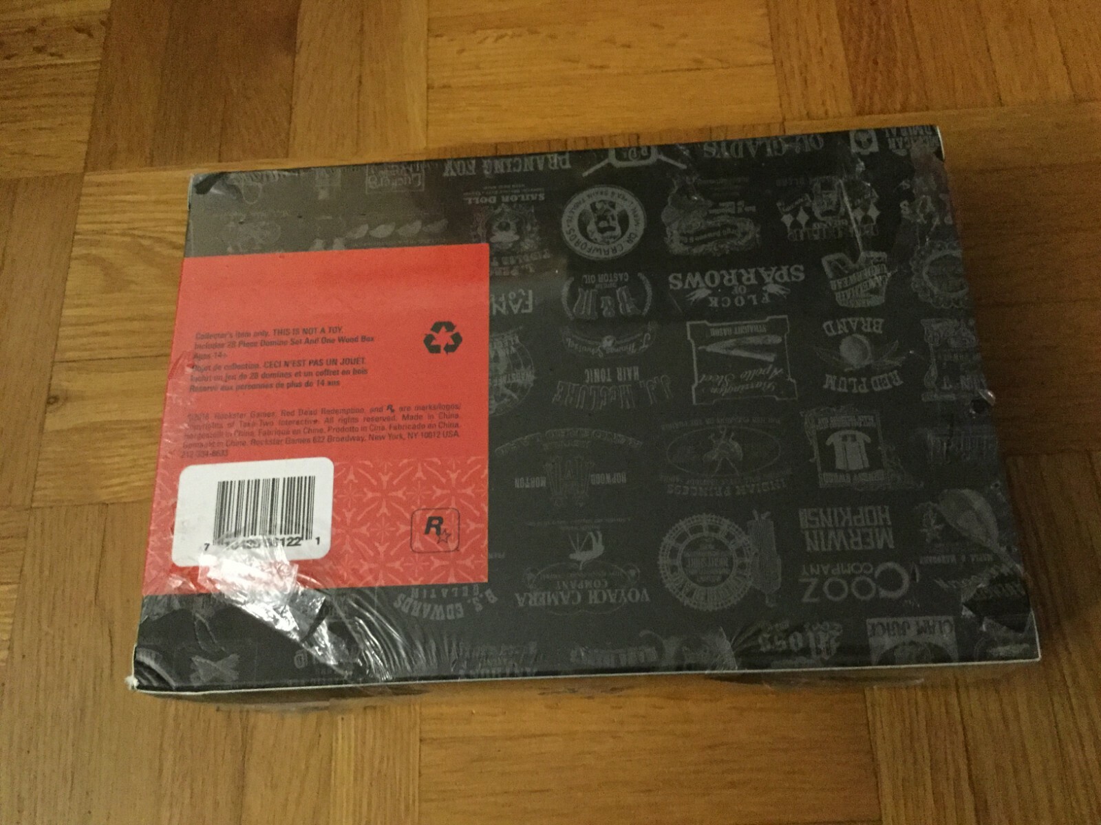 Official Rockstar Red Dead Redemption 2 Domino Set With Wood Case Rare For Sale Online Ebay