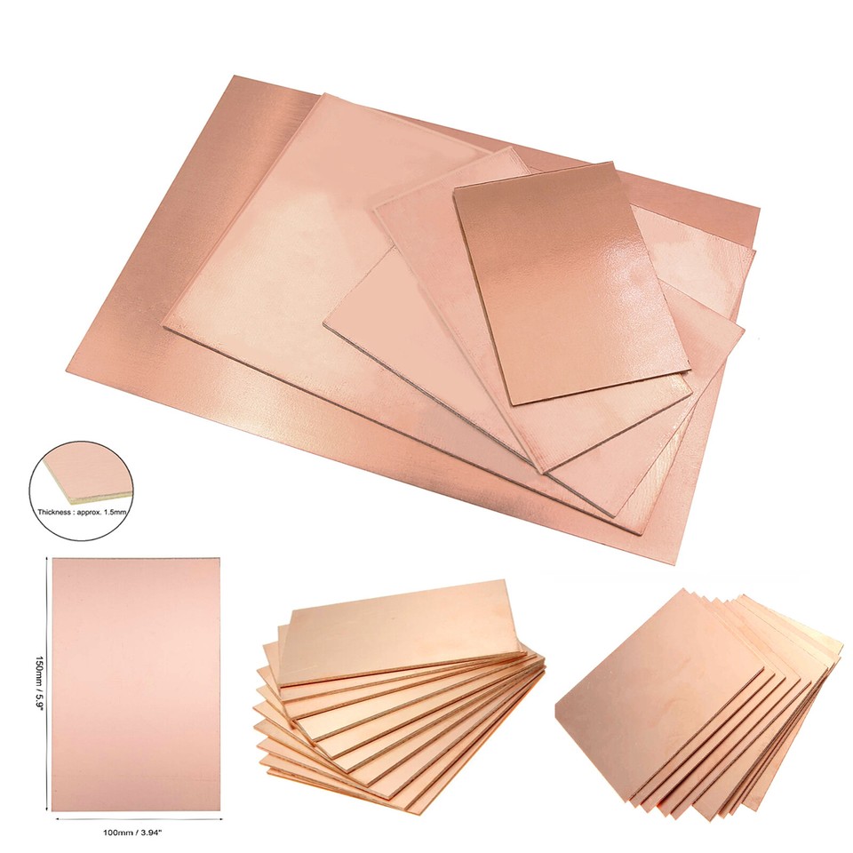 Coppers Clad PCB Circuit Board Single/Double Sided Universal Board DIY