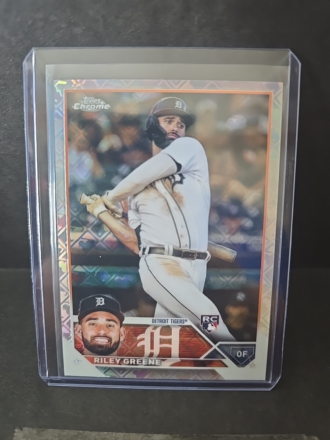 2023 Topps Chrome Logofractor Edition Riley Greene Rookie Card RC 182 Tigers-276
