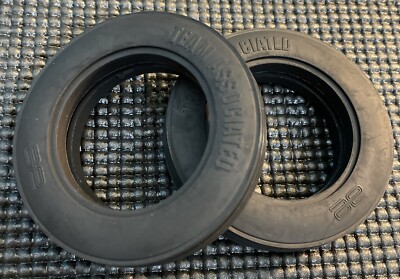 Team Associated 6004 RC10CC Classic Clear 6313 Front Rib Tires Fits Vintage NEW