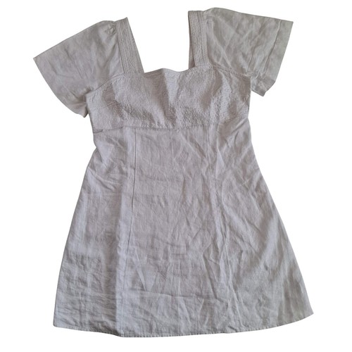 Madewell Women's Linen Blend Short Sleeve Dress Size S | eBay Madewell Women's Linen Blend Short Sleeve Dress Size S | eBay