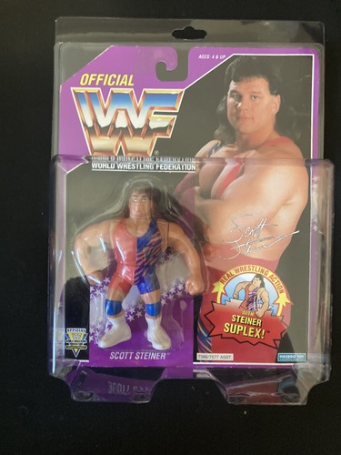 wwf hasbro scott steiner MOC...