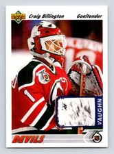 1991-92 Upper Deck #559 Craig Billington  RC Rookie New Jersey Devils 