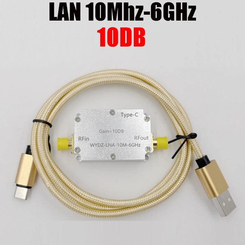 LAN 10M-6Ghz High Flatness Amplifier 10/40DB Front End Receiver RF Signal Drive - Picture 7 of 16