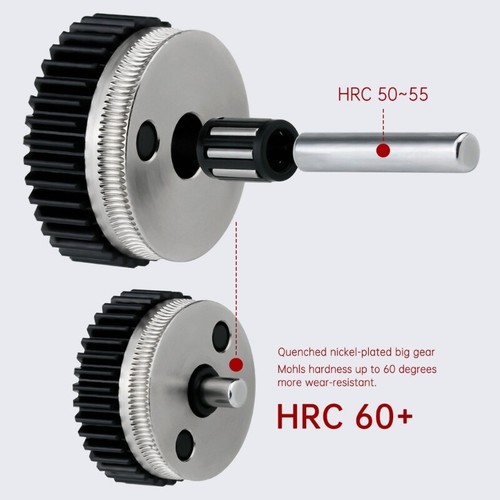 1 jeu d'engrenages d'extrudeuse HGX HGX-LITE-Extrudeuse acier trempé extrudeuse nylon - Photo 7/8