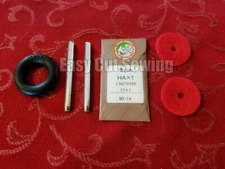 Metal Thread Spool Pin Kit Singer 15-91, 27,28,66,99,127,128,201  Bonus needles 