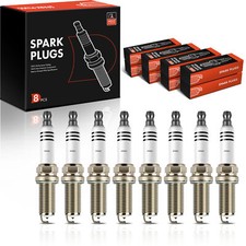 8x Iridium & Platinum Spark Plugs for Land Rover LR4 Range Rover Jaguar F-Type