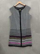 ILE New York Women’s 12 Sleeveless Multicolored Sheath Dress