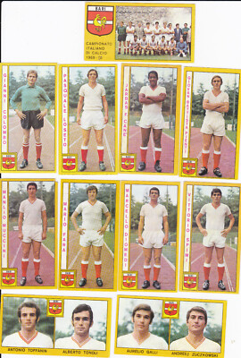 1969/70 SANDWICH FOOTBALLERS 11 BARI FIGURES (10 NEW + 1 RECOVERY) EXCELLENT 