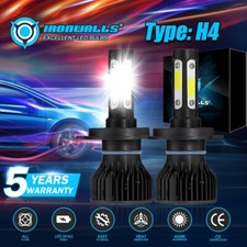 4-sides 9003 H4 9003 LED Headlight High Low Beam Bulbs for Car Motor Truck ATV