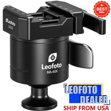 Leofoto MA-40X Outdoors Lever-Release Rapid Lock Ball Head-Arca  Picatinny NEW