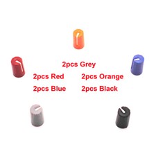 10PCS Replacement Colorful Rotary Control Knob Cap For Peavey Mixer 5 Colors 
