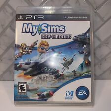MySims SkyHeroes (Sony PlayStation 3, 2010 PS3) Disc, Case & Manuals