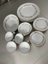 Vintage Prestige Fine China Japan 41 Pc Set/5 Pc Place Setting, Service for 8