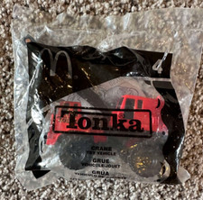 K84 McDonalds Happy Meal Toy 2003 TONKA 4 red Crane vehicle NEW NIB