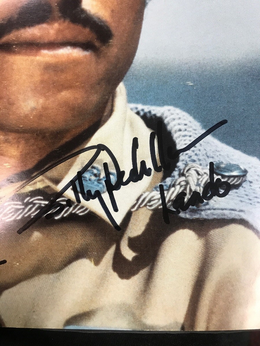 STAR WARS ビリー・ディー・ウィリアムズ 直筆サイン ランド STAR WARS ビリー・ディー・ウィリアムズ 直筆サイン ランド