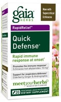 Quick Defense Gaia Herbs 20 Vcaps Quick Defense Gaia Herbs 20 Vcaps