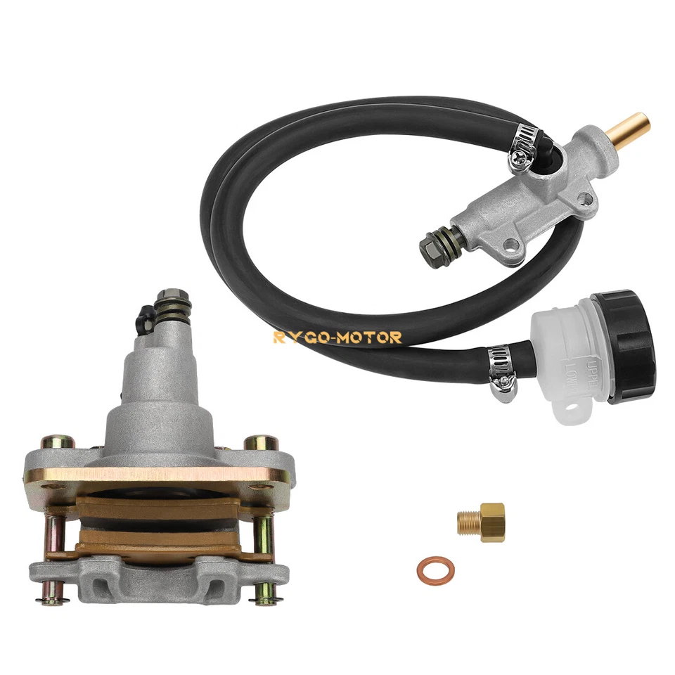 Juego de pinzas de freno traseras y cilindros maestros para Polaris Magnum 325 330 500 2x4 4x4 Foto 4 de 4