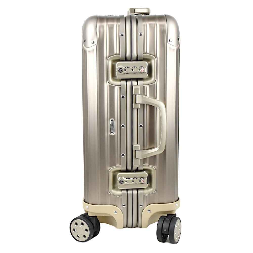 Rimowa Topas 45L Titanium Gold 4-wheels Carry Case Suitcase 923.56