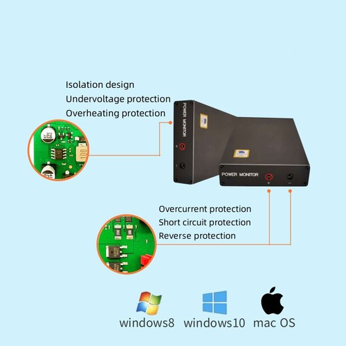 BLU926 BLU939 Monitor di Potenza Analizzatore Basso Consumo Energia Tester Corrente # - Foto 2 di 4