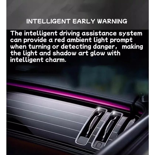 64 Color LED Active Ambient Light Kit For Mercedes Benz S Class W223 S500 S580 - Picture 14 of 23