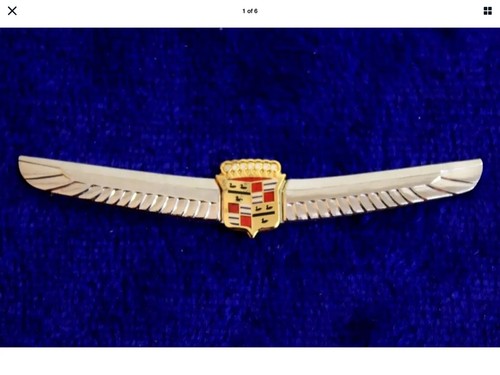 Cadillac Hat Pin Lapel Pin Crest Emblem Accessory Badge GM Escalade Eldorado