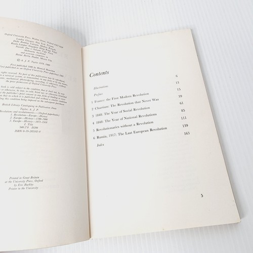 Revolutions and Revolutionaries by A.J.P. Taylor Paperback Book Ex Library - Picture 7 of 14