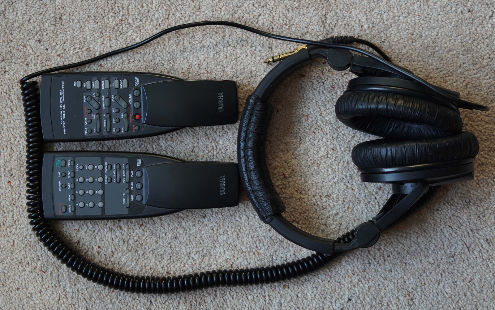 Yamaha Hi Fi Amplifier, CD Player, AM/FM Tuner + remotes + Sennheiser headphones eBay