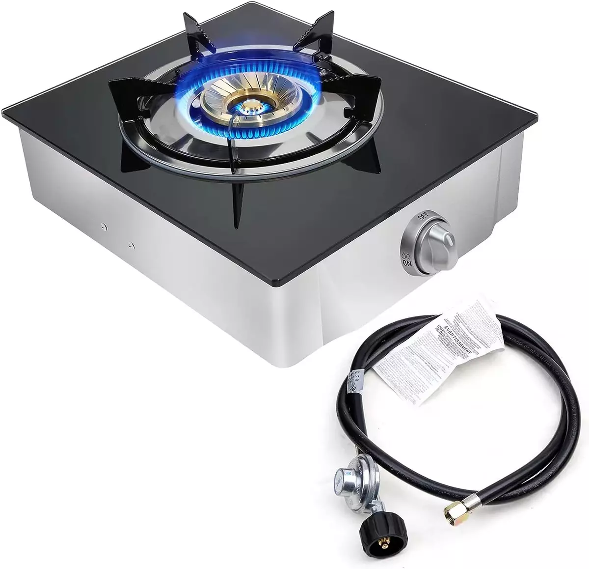 Propane top stove burners