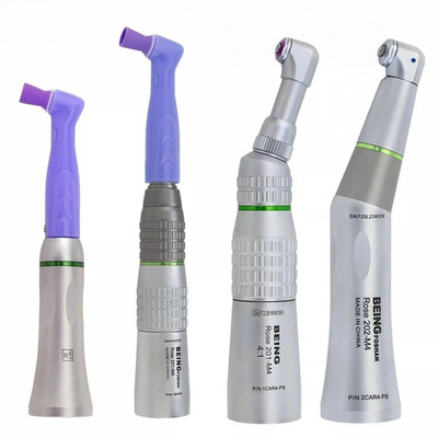BEING Dental Prophy Handpiece Straight Attachment Contra Angle 4:1 Fit KaVo NSK