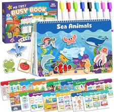 Preschool Activity Book Montessori Busy Book for Toddlers 3 5