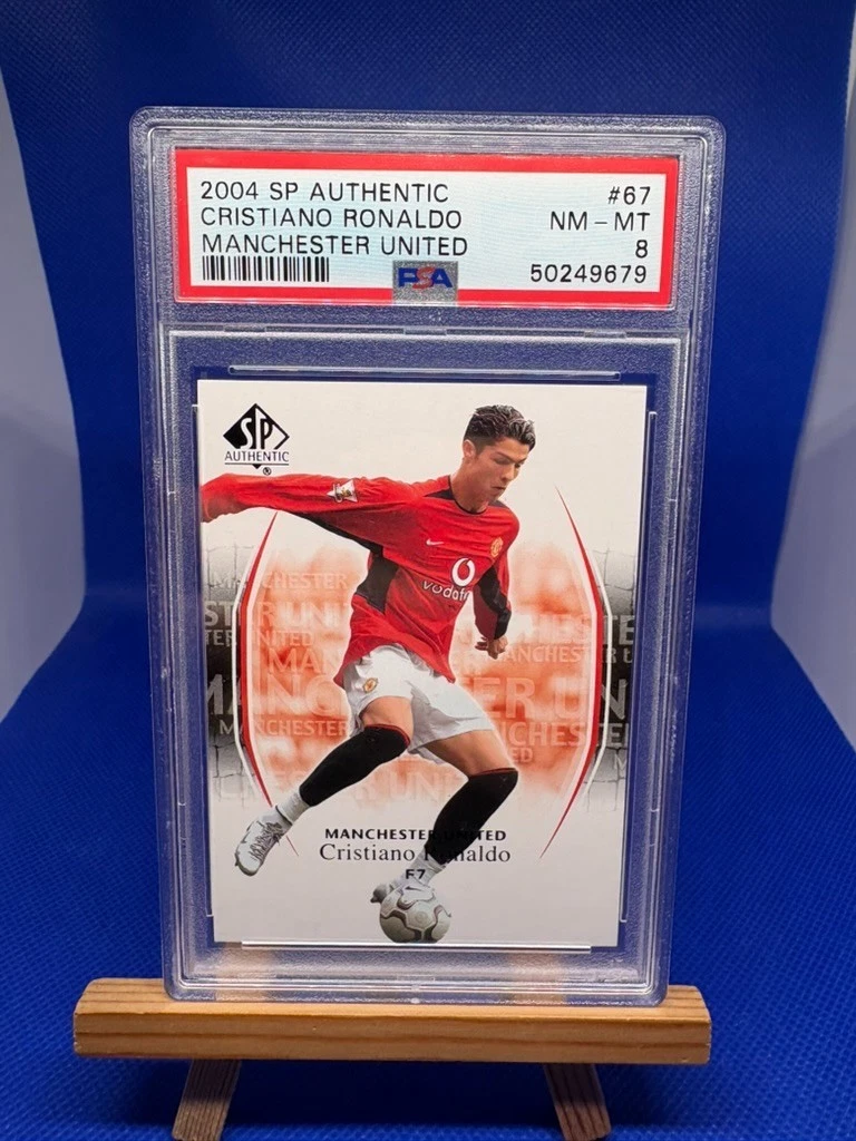 2004 SP Authentic Manchester United Cristiano Ronaldo #67 for sale