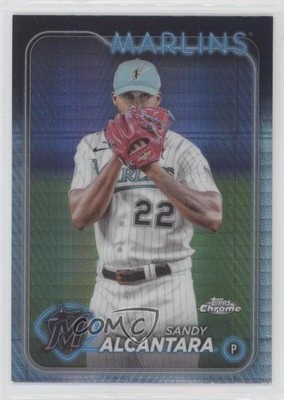 2024 Topps Chrome Prism Refractor Sandy Alcantara #138 1e57