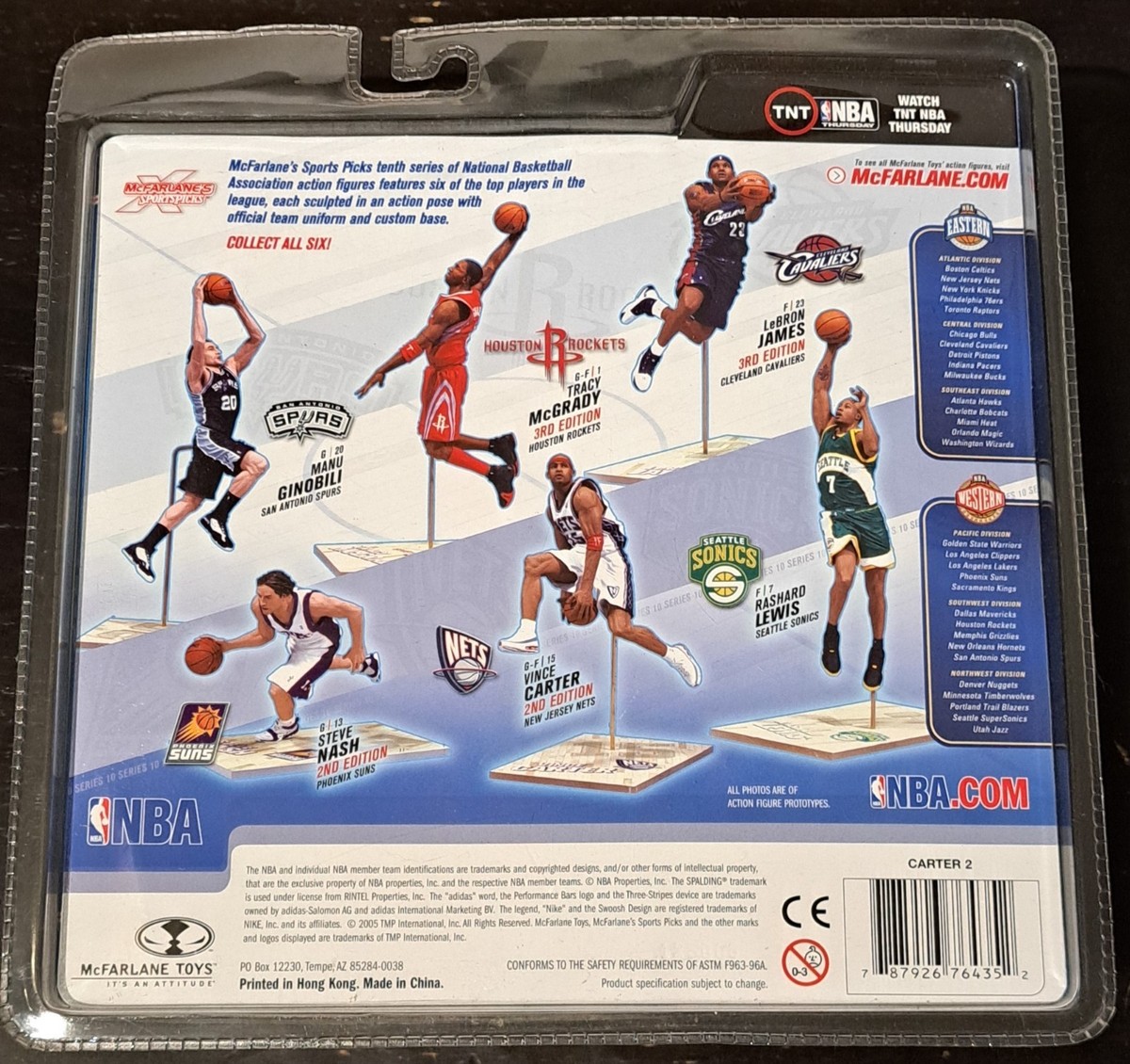 McFarlane Toys 6 NBA Series 10 - Vince Carter 2 for sale online | eBay