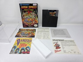 High Speed World&rsquo;s #1 Pinball (Nintendo NES) Complete in Box + R. Card & Inserts