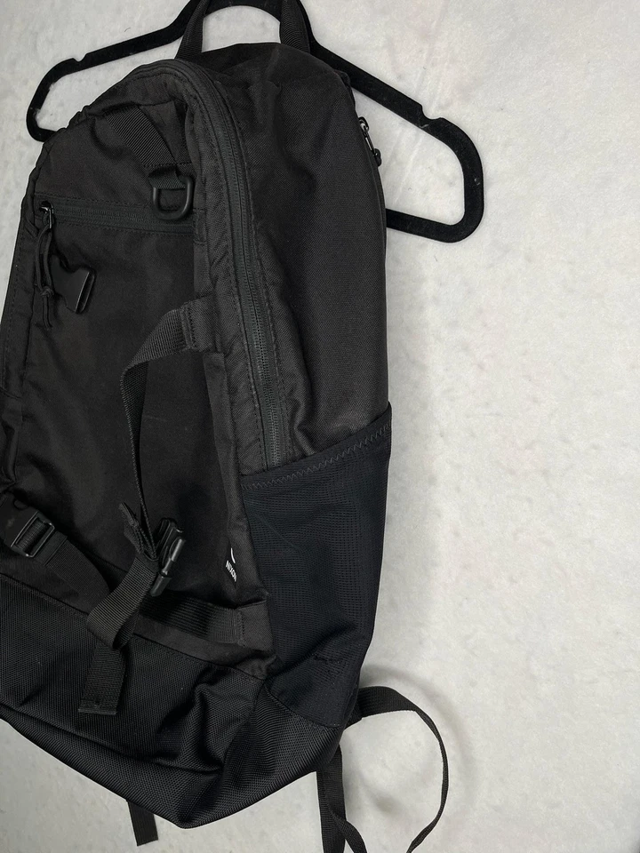 Nixon Mochila Bolso Negro Laptop Escuela Viaje Mochila Hombre Mujer Nylon Foto 2 de 4