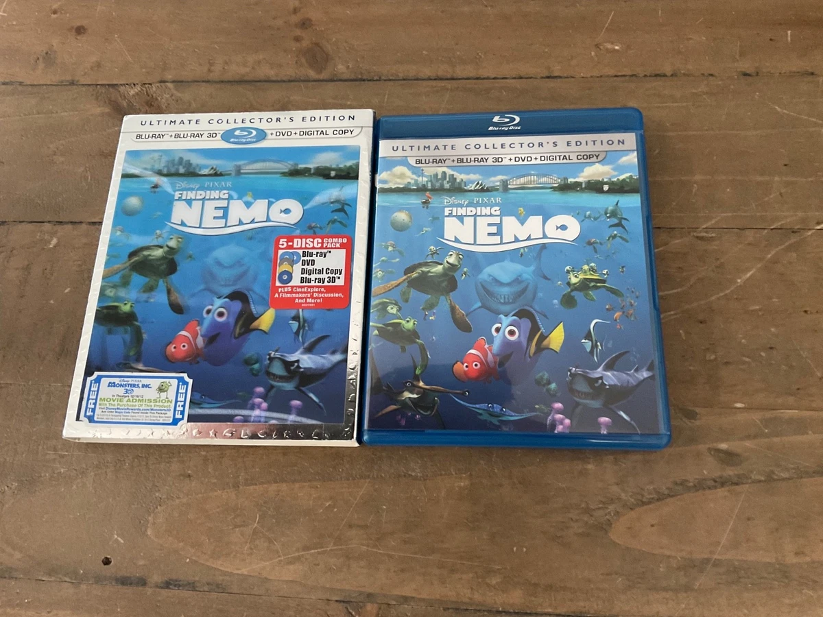 Finding Nemo Blu-ray 3D Edition DVDs & Blu-ray Discs for sale | eBay