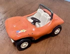 Vintage Tonka “Fun Buggy” Orange W/Floral Decal Pressed Steel 1970’s