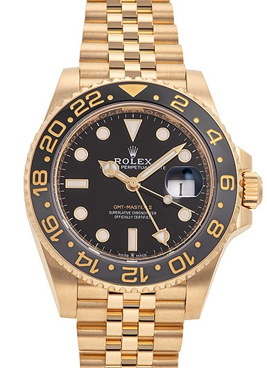 Rolex GMT MasterⅡ 126718GRNR Yellow Gold 40mm Automatic Box and Papers #KMW1680