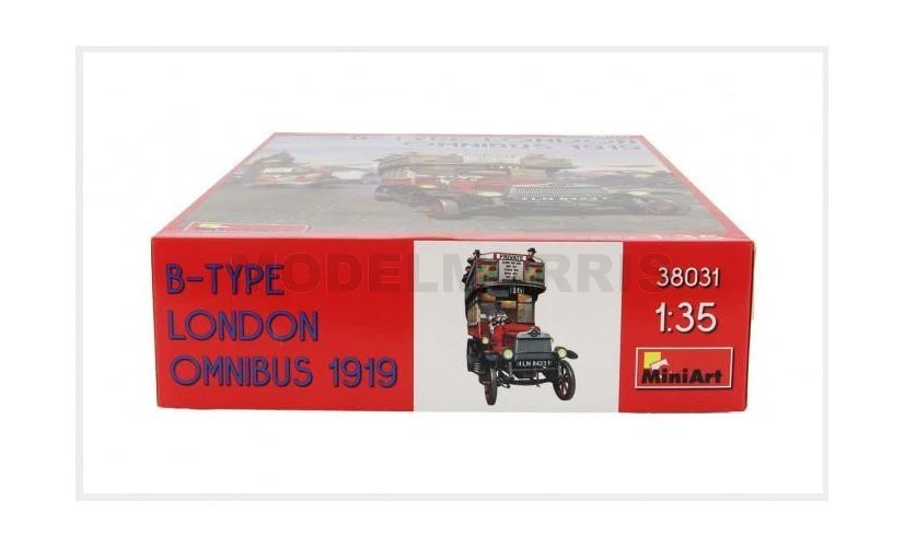 MINIART 38031 GENERAL - OMNIBUS B-TYPE LONDON AUTOBUS 1919 - 1/35 - Immagine 2 di 2