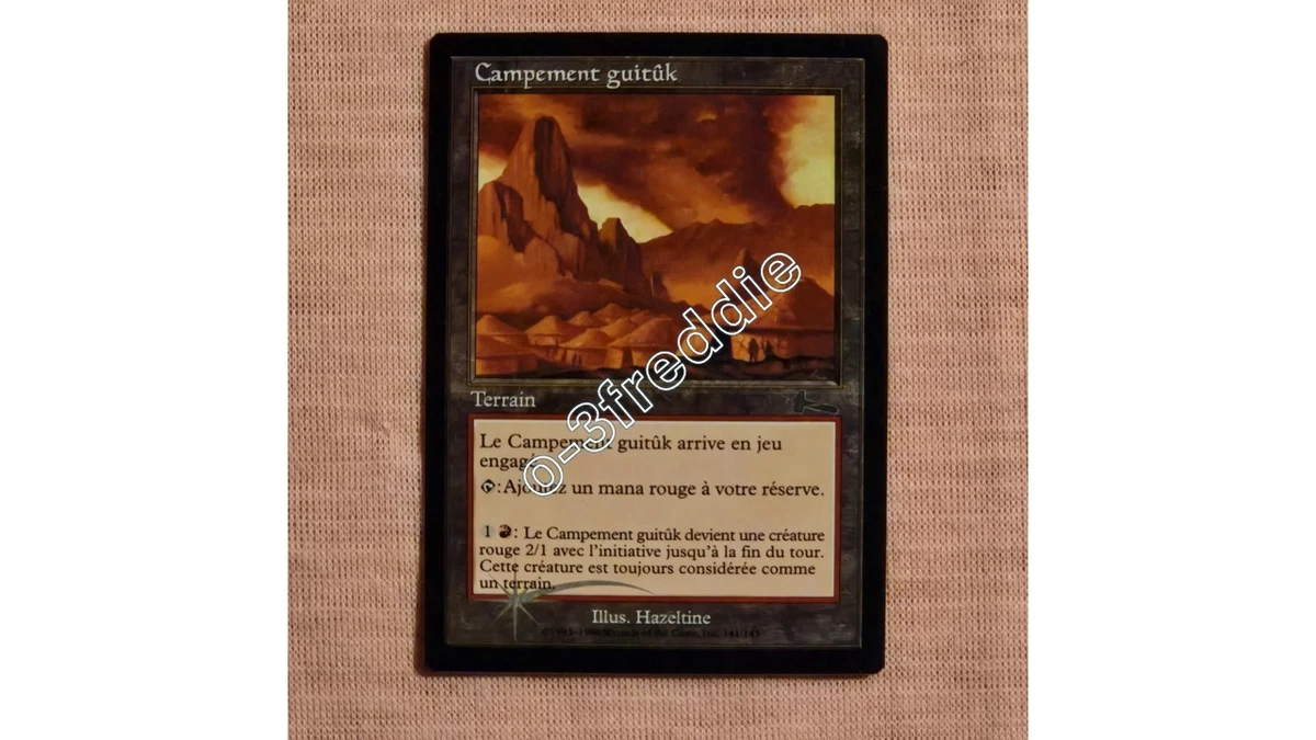 Land Magic: The Gathering Individual Trading Card Games in French