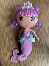 Lalaloopsy Sea Breeze Bubbly Mermaid Doll 2022 12" Tall Purple hair
